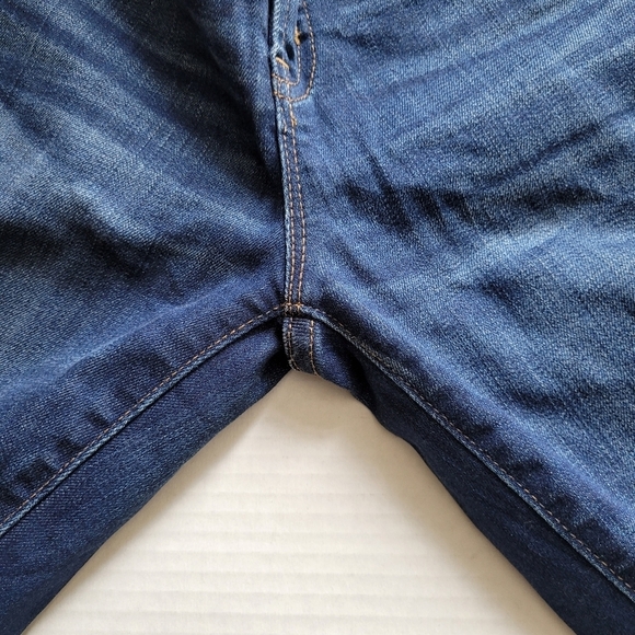 J. Crew jeans Lookout high rise skinny blue denim pants distressed stretchy 25 - Picture 9 of 14